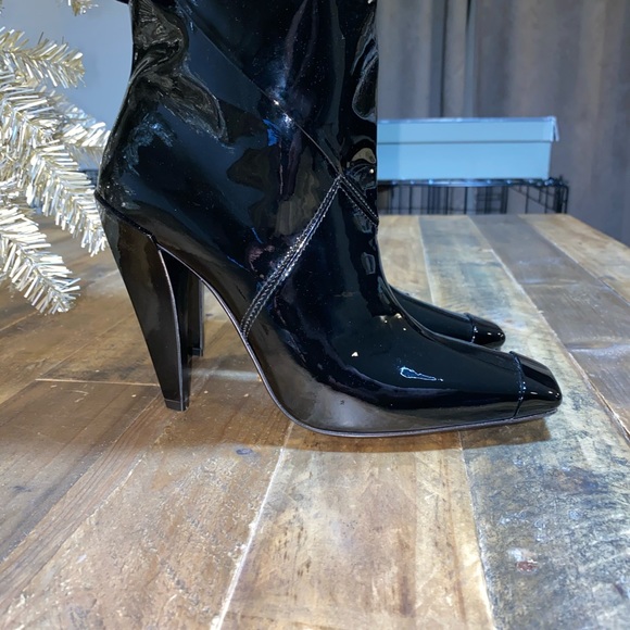 Tom Ford Patent Leather Knee. Boots - Picture 8 of 8